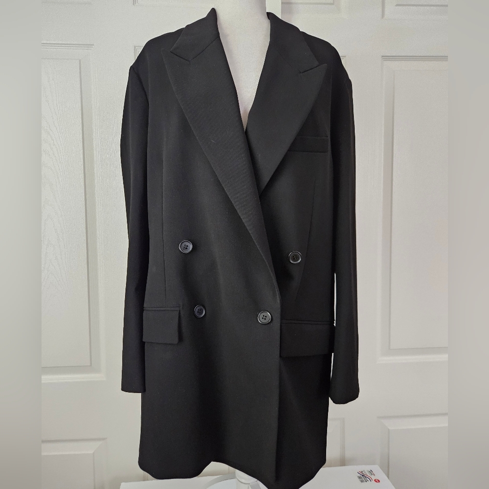 ZARA NWT Oversized Double-Breasted Classic Blazer